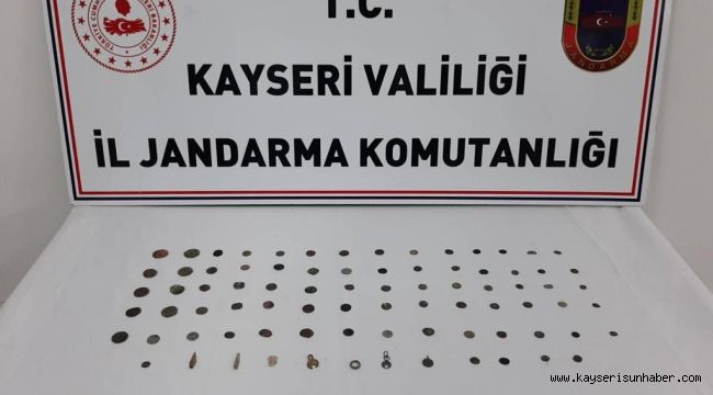 Kayseri'de tarihi eser operasoynu