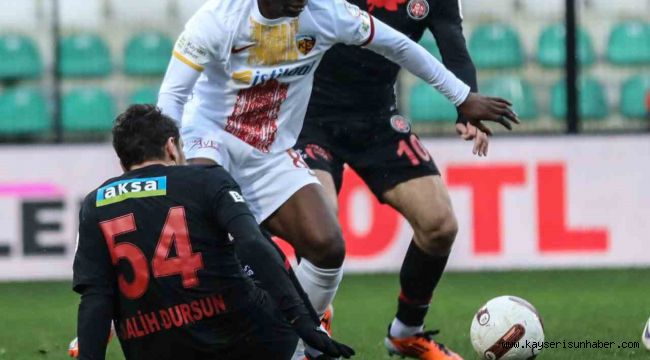 Kayserispor 4 maçtır kazanamıyor