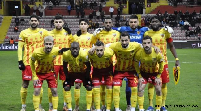 Kayserispor 6 maçtır kazanamıyor