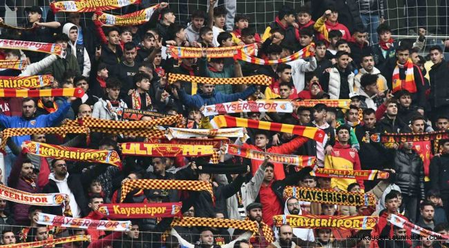 Kayserispor 78 bin 685 taraftara oynadı