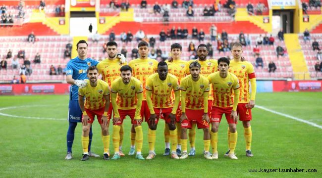 Kayserispor'da tek hedef kazanmak