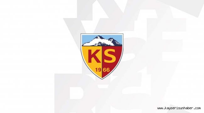 Kayserispor'dan icra açıklaması