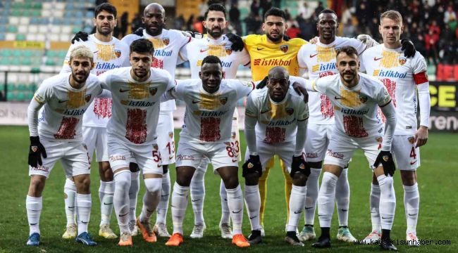 Kayserispor'un 3 haftalık maç programı belli oldu