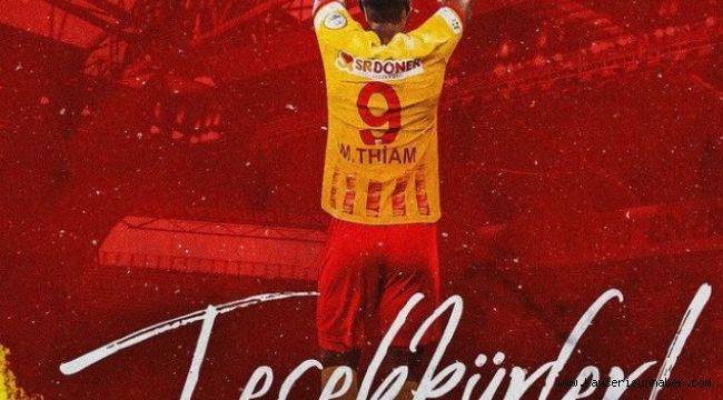 Mame Thiam, Kayserispor'a veda etti