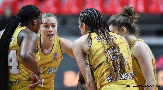 Melikgazi Kayseri Basketbol 8. galibiyetini aldı