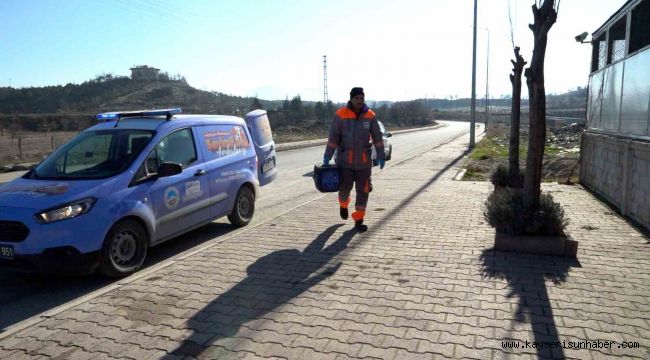 Melikgazi'de sahipsiz ve yaralı hayvanlar 'Sevimli Dost Ambulansı'na emanet