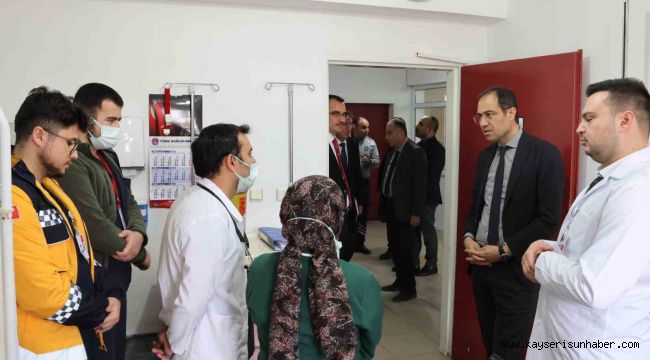 Sarıoğlan'da sağlık hizmetleri yerinde değerlendirildi