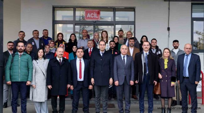 Sarız'da sunulan sağlık hizmetleri yerinde değerlendirildi