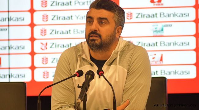Sinan Kaloğlu: "Genç oyuncularımız çok doğru pozisyonlar yakaladılar"