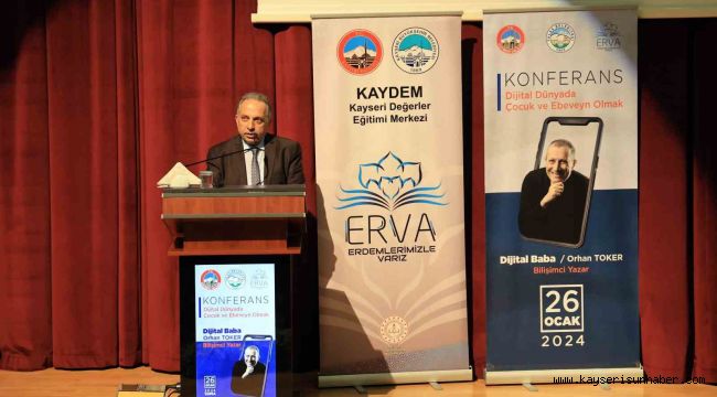 Talas'ta 'Dijital Baba' söyleşisi