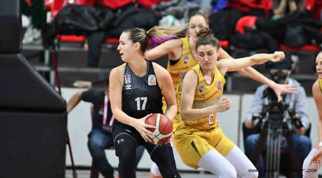 TKBL: Melikgazi Kayseri Basketbol: 86 - Beşiktaş: 99