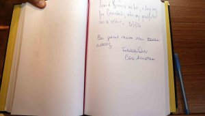 Ünlü yazar Bernieres'ten Çanakkale Müzesi'ne tam not