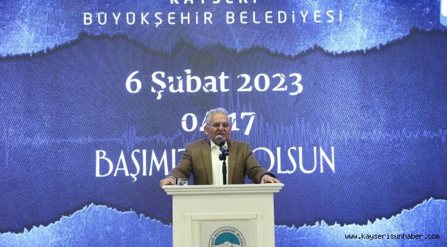 Başkan Büyükkılıç, depremzede misafirlerle buluştu