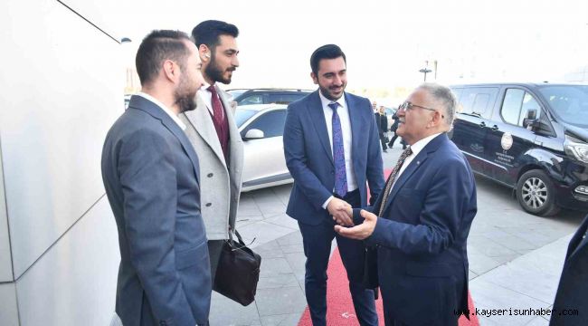 Başkan Büyükkılıç'tan Baro Başkanı Köse'ye ziyaret