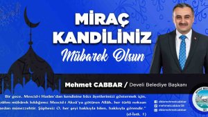 Başkan Cabbar: "Miraç Gecesi, insani değerlerde en yüce mertebelere yükselişin simgesidir"