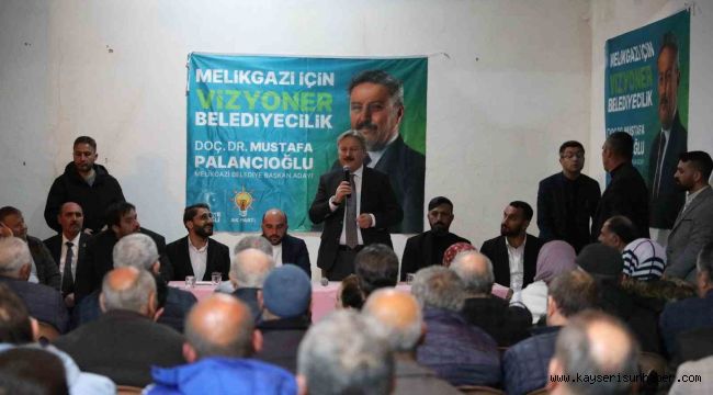 Başkan Palancıoğlu, 5 yılda yaptığı hizmetleri Battalgazi Mahalle halkı ile paylaştı