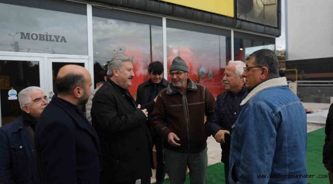 Başkan Palancıoğlu, çalışmalarına esnaf ziyaretleri ile devam ediyor