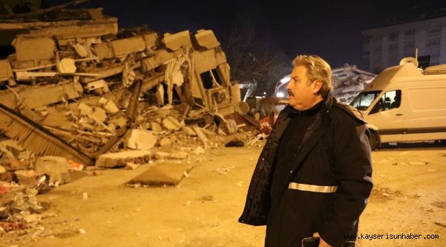 Başkan Palancıoğlu: "Allah bir daha böyle acı, keder göstermesin"
