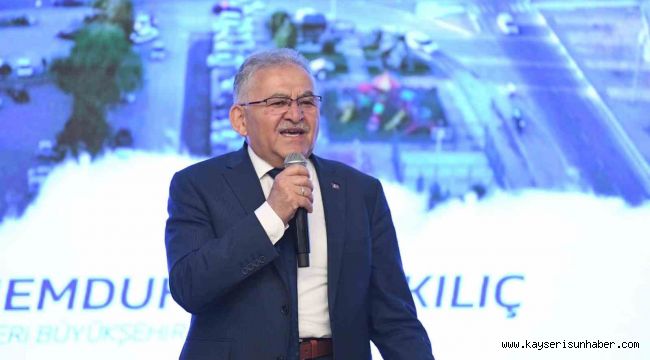 Büyükkılıç: "İnsana hizmet etmek ibadettir, sizlere aşk ile çalışan yorulmaz"