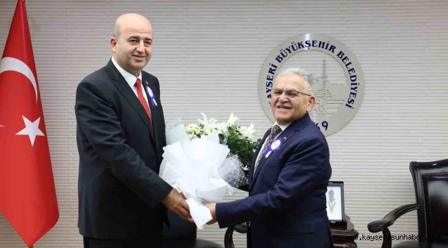 Büyükkılıç'a 'Vergi Haftası' ziyareti