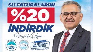 Kayseri, metreküpte alınan ücret sıralamasında 22. sırada