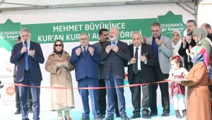 Kocasinan'da Kayabaşı Mehmet Büyükince Kur'an Kursu açıldı