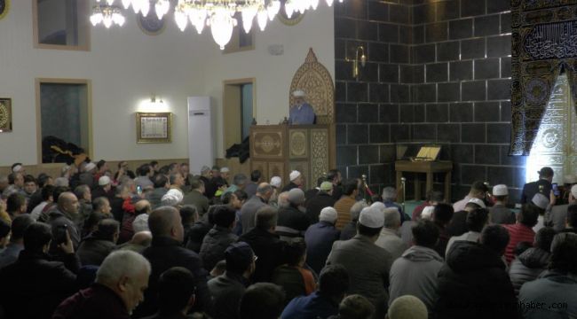 Miraç Kandili'nde 'en güzel ezan' Kayseri'de okundu