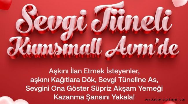 Sevginin merkezi 'KUMSmall AVM'
