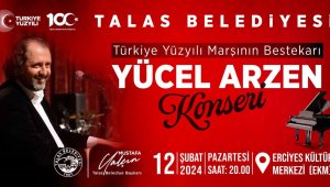 Talas'ta Yücel Arzen Heyecanı