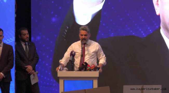 AK Parti Kayseri İl Başkanı Üzüm: "Hayal tüccarlarına Kayseri'de verecek 1 tane oyumuz yok"