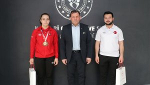 Avrupa üçüncüsü Kayserili sporcu Yunanistan yolcusu