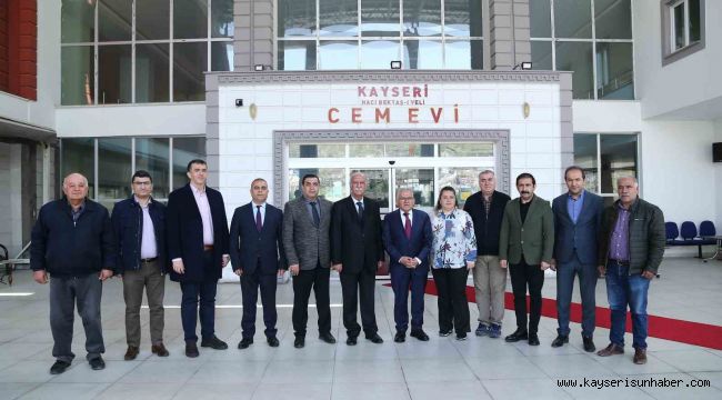 Başkan Büyükkılıç, Hacı Bektaş-ı Veli Cem Evi'ni ziyaret etti