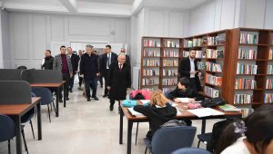 Başkan Büyükkılıç; Kütüphaneler Haftasında Gençlere bir kütüphane daha hediye etti