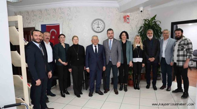 Başkan Büyükkılıç'tan STK ziyaretleri