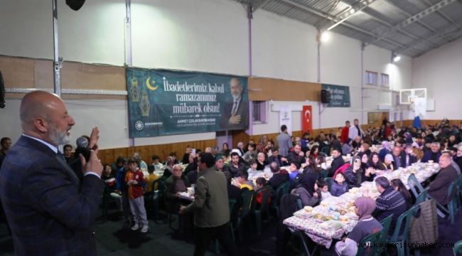 Başkan Çolakbayrakdar: "Sofralarımız, paylaştıkça bereketleniyor"