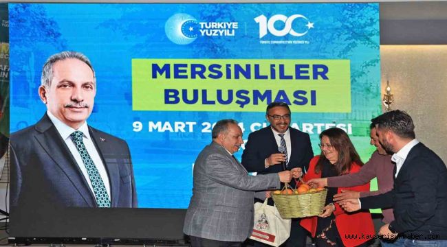 Başkan Yalçın Mersinlilerle buluştu