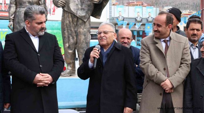 Büyükkılıç, İncesu Kızılören'de vatandaşlarla buluştu