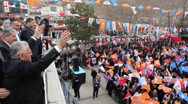 Büyükkılıç Yahyalı'dan seslendi: "Yerli ve milli görüşün gerçek hizmetkarı, gerçek evlatlarıyız"