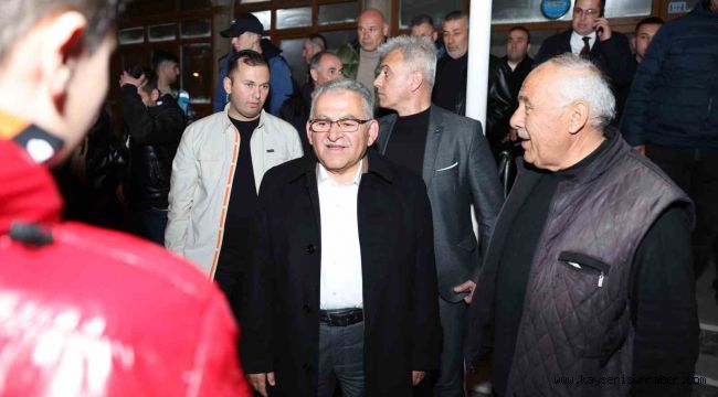 Büyükkılıç'tan Ramazan'ın ilk akşamında vatandaş ve esnaf buluşması