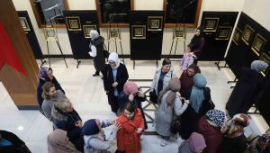 Esmaül Hüsna Sergisi'ne yoğun ilgi