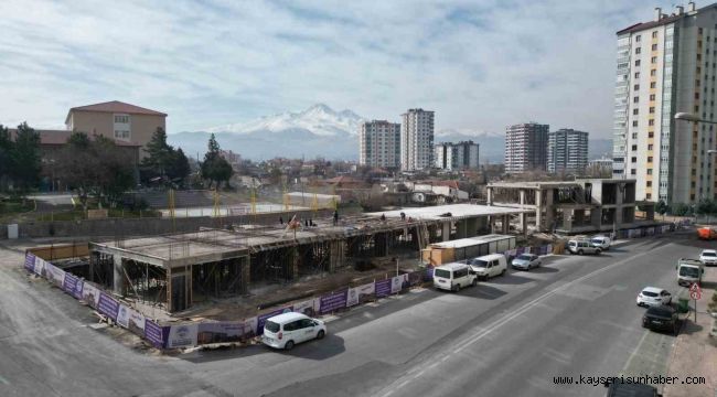 Gültepe'nin cami, Kur'an kursu ve aile sağlığı merkezi hızla yükseliyor