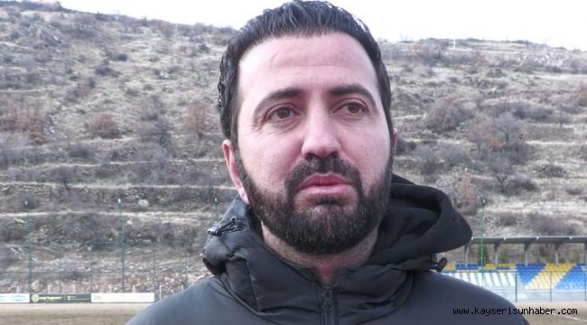 Hacılar Erciyesspor Antrenörü Emin Altındağ: "Hesapta olmayan bir puan kaybı yaşadık"