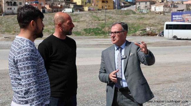 Hacılar'da TOKİ çalışmaları başladı