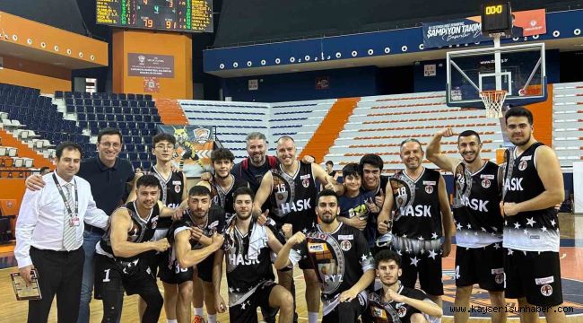 Hasketbol, ilk galibiyetini deplasmanda aldı
