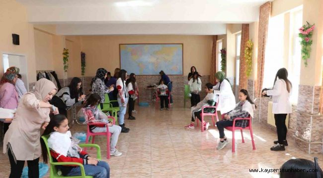 KAYMEK, ortaokul öğrencilerine hijyen kurallarının önemini anlattı