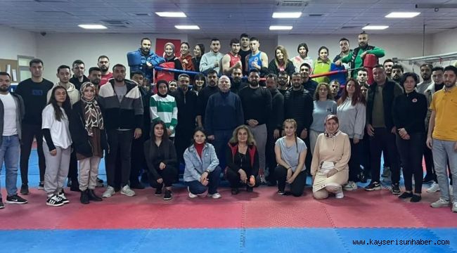 Kayseri Muaythai Aday Hakem Kursu tamamlandı