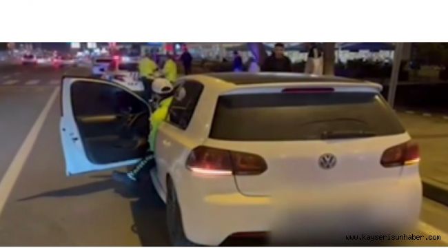 Kayseri'de trafik denetimi: 18 bin 898 araç denetlendi