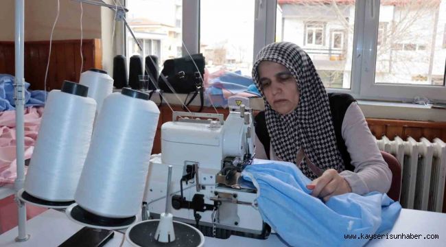 Kayseri'deki kadın kooperatifleri 1 yılda 46 milyon TL ciro yaptı