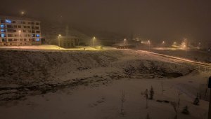 Kayseri'nin bazı bölgelerinde kar etkili oldu