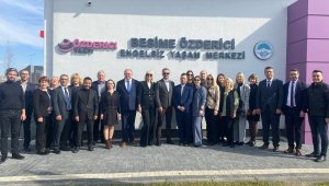 Litvanyalı heyet, Engelsiz Yaşam Merkezi'nden çok etkilendi